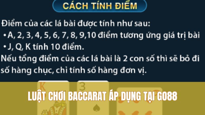 Baccarat GO88: Cách Đánh Thông Minh Cho Ván Lớn 2025 2 Luật chơi Baccarat áp dụng tại Go88